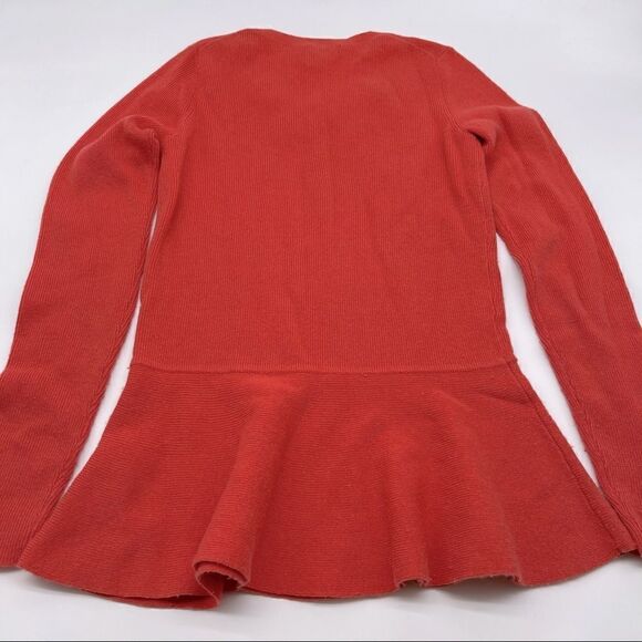 Banana Republic Italian Yarn Peplum Sweater SMALL - Picture 4 of 11